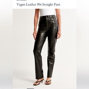 Abercrombie & Fitch Vegan Leather Pants